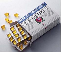 Omegacoeur integratore di olio di pesce selvaggio e piante 60 capsule