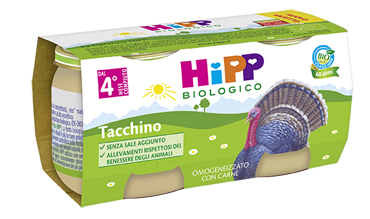 Hipp Biologico Omogeneizzato Tacchino 2 x 80 g Hipp Biologico Omogeneizzato Tacchino 2 x 80 g