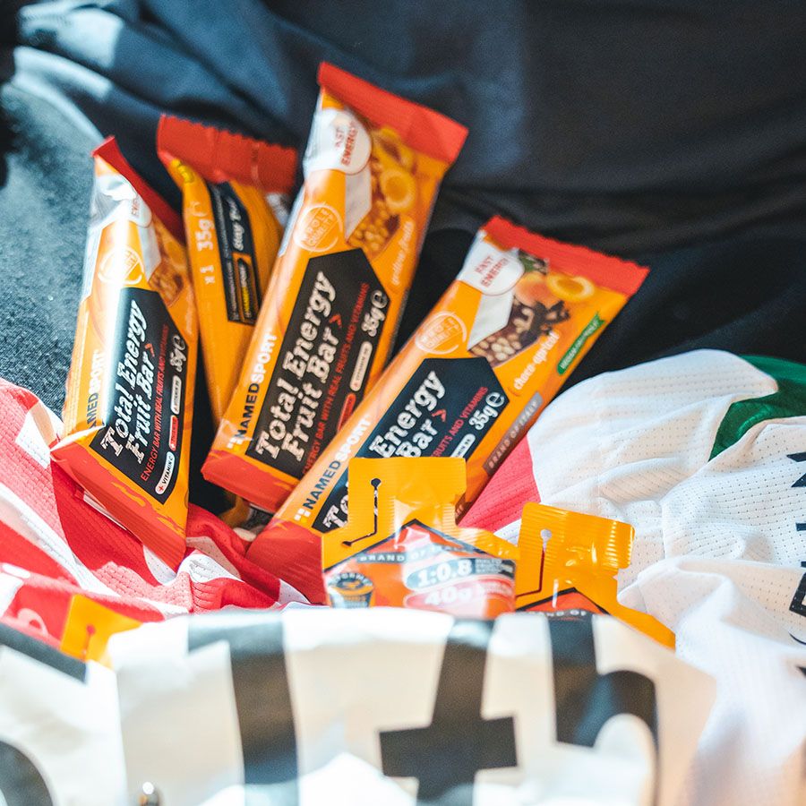 Named Sport - Total Energy Fruit Bar Gusto Choco-Apricot - Barretta Energetica 35 g
