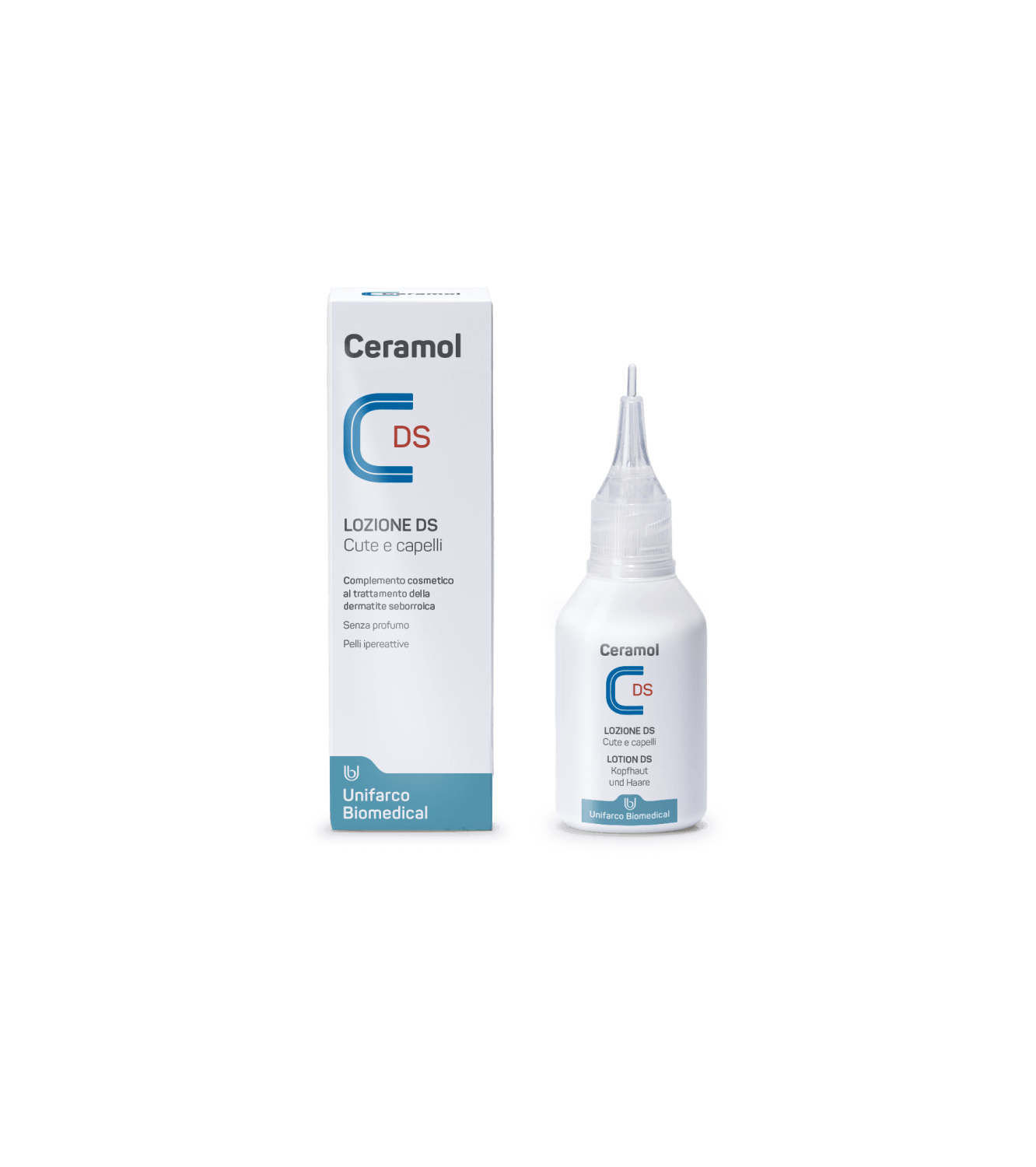 Ceramol DS Lozione Lenitiva - Per capelli e cuoio capelluto - 50 ml