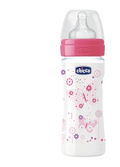 CH BIB 250ML PP SIL REG GIRL