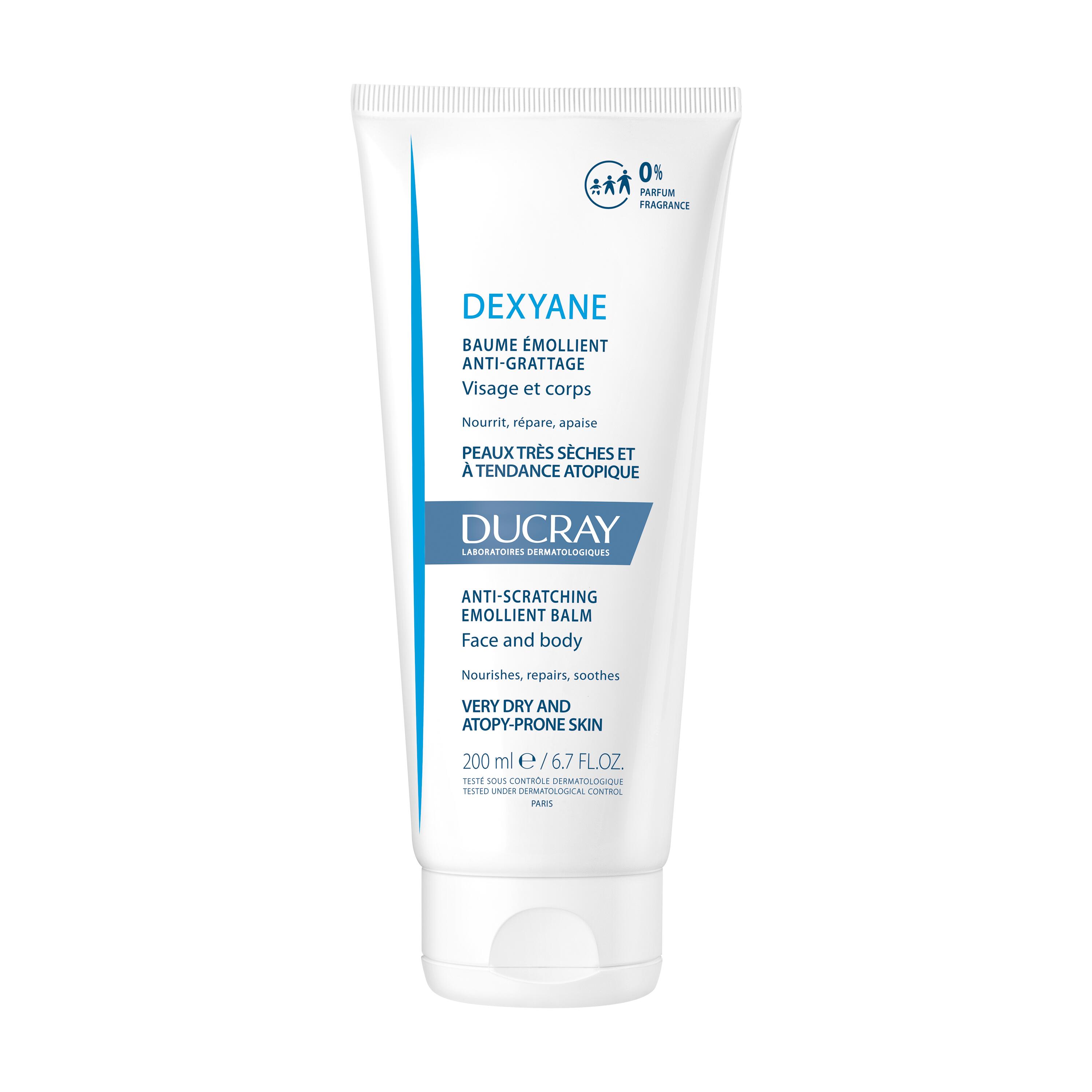 Ducray Dexyane - Balsamo Emolliente Anti-Grattage Viso E Corpo 200 ml