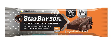 STARBAR 50% PROTEIN EXQUISITE CHOCOLATE 50 G STARBAR 50% PROTEIN EXQUISITE CHOCOLATE 50 G