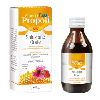 Golasept Tuss Propoli Baby Soluzione Orale Integratore 150 ml 