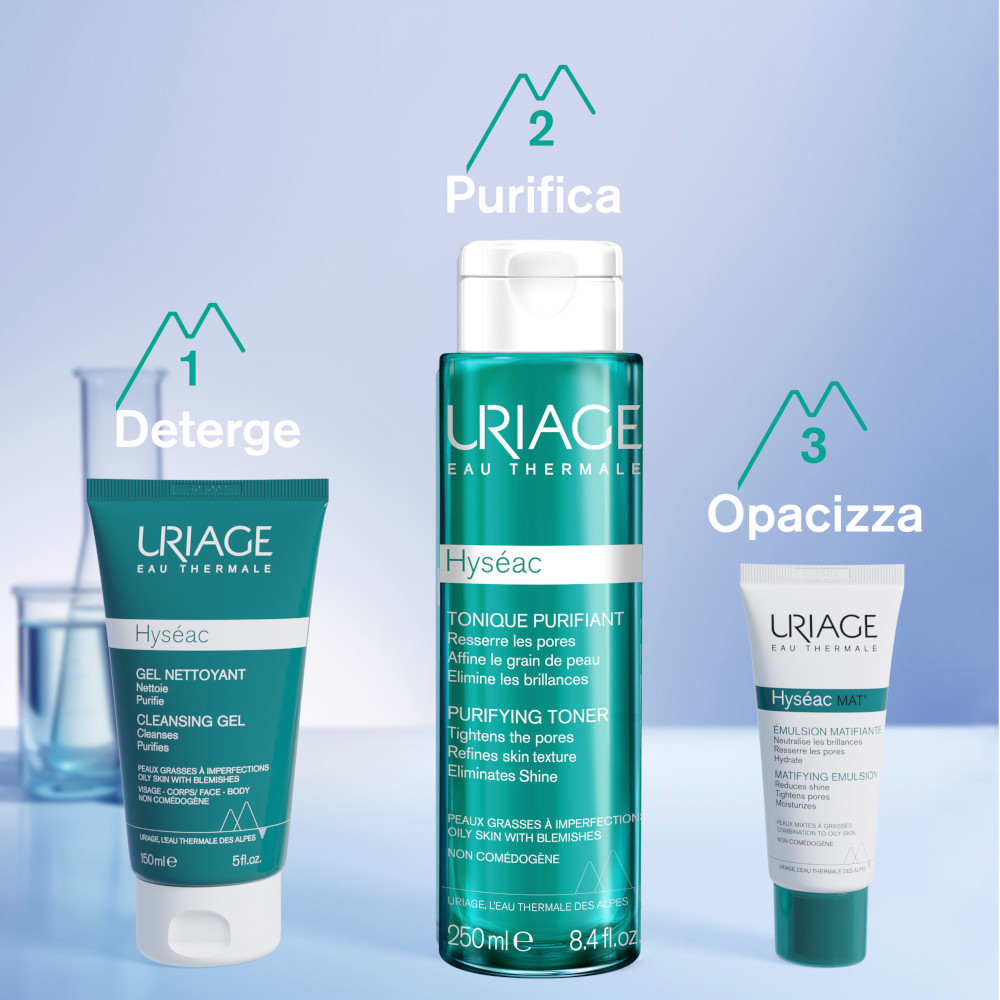 Uriage Hyséac Mat Trattamento Opacizzante Viso 40 ml Uriage Hyséac Mat Trattamento Opacizzante Viso 40 ml