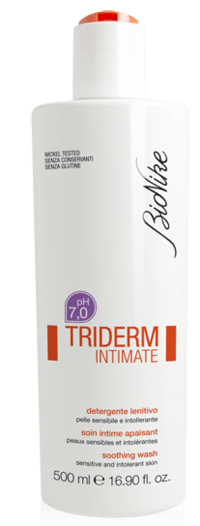 Bionike Triderm Intimate Detergente Intimo pH 7 Lenitivo 500 ml Bionike Triderm Intimate Detergente Intimo pH 7 Lenitivo 500 ml