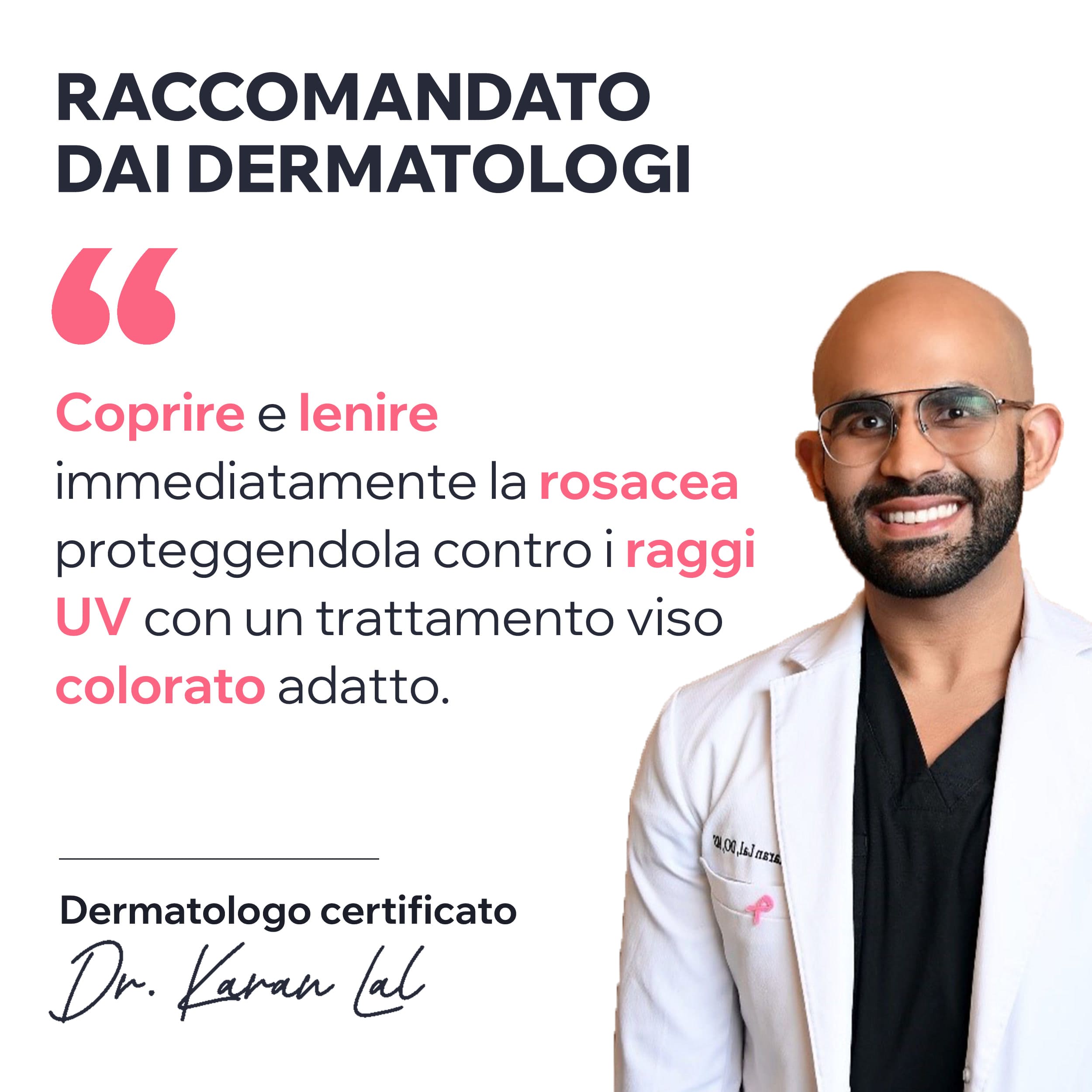 Uriage - Roseliane - Crema Colorata Anti-Rossori SPF50+ Lenitiva Viso 40 ml - Tonalità Chiara