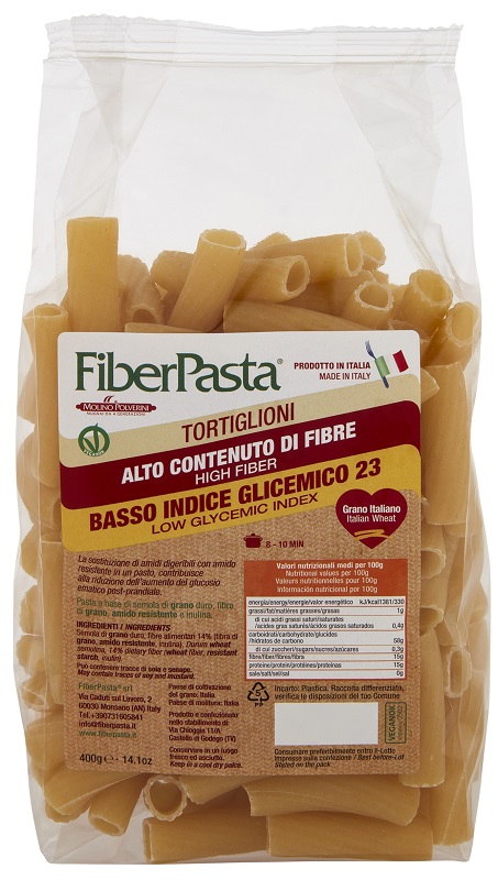 FIBERPASTA TORTIGLIONI BASSO