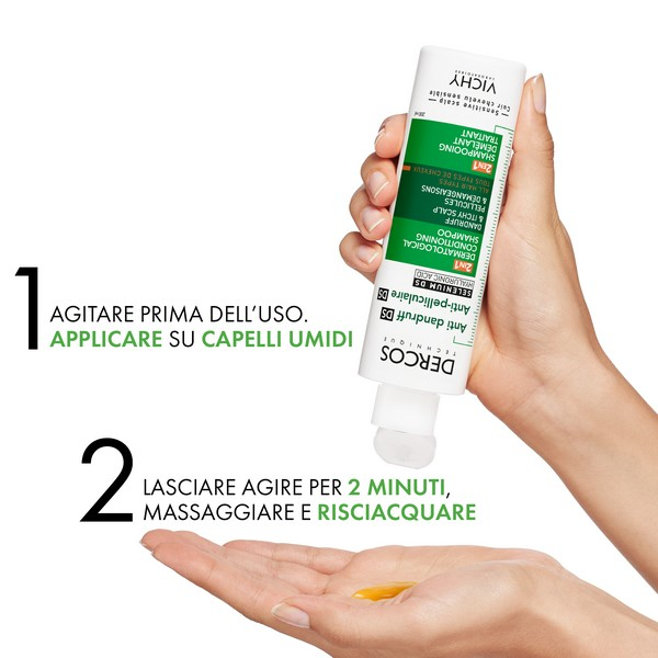Vichy Dercos Trattamento Antiforfora 2in1 Shampoo+Balsamo 200ml Vichy Dercos Trattamento Antiforfora 2in1 Shampoo+Balsamo 200ml