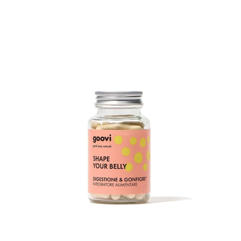 Goovi Shape Your Belly - Integratore Per Digestione E Gonfiore Addominale 60 Capsule