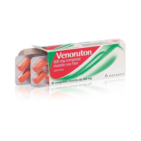 Venoruton - 30 Compresse Rivestite - 500 mg Venoruton - 30 Compresse Rivestite - 500 mg