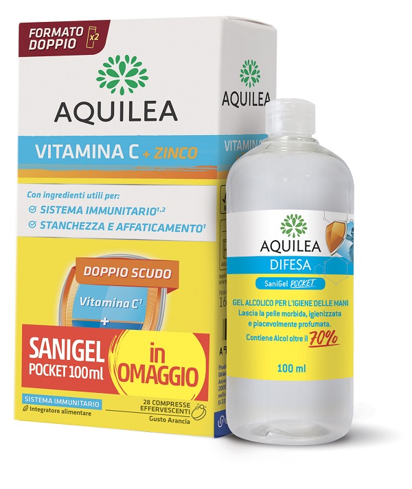 AQUILEA VITAMINA C BIPACK+SANI