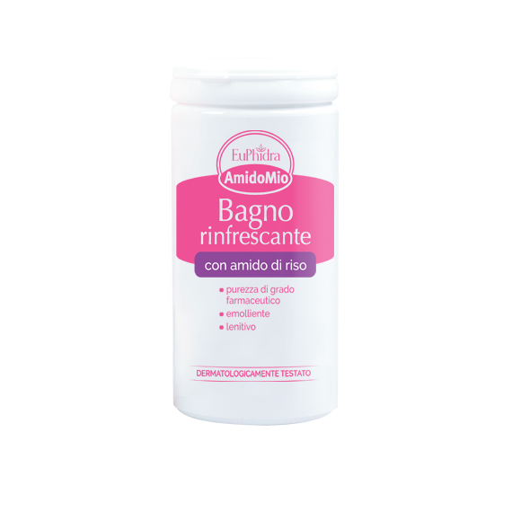 Euphidra AmidoMio Bagno Rinfrescante - per pelle molto secca, delicata ed arrossata - 125 g