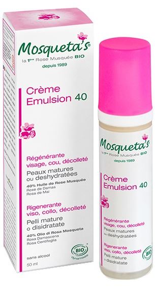 MOSQUETAS CREMA EMULSION 40