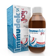 Immudek Sh Joy sciroppo flacone orale 200 ml gusto fragola