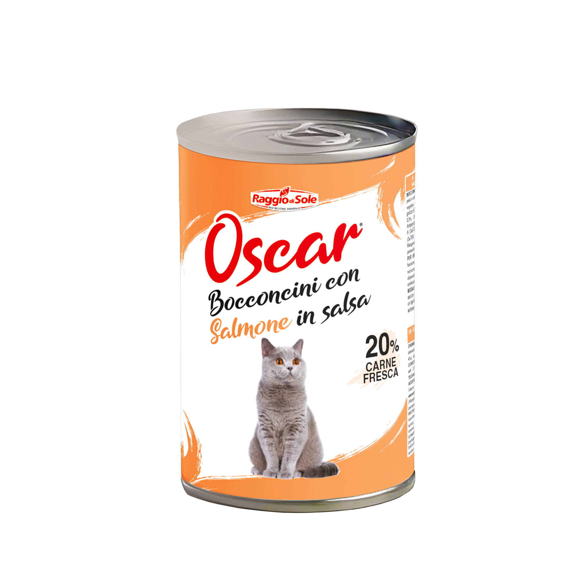 RAGGIO DI SOLE OSCAR GATTO BOCCONI SALSA SALMONE 415GR (lattina)