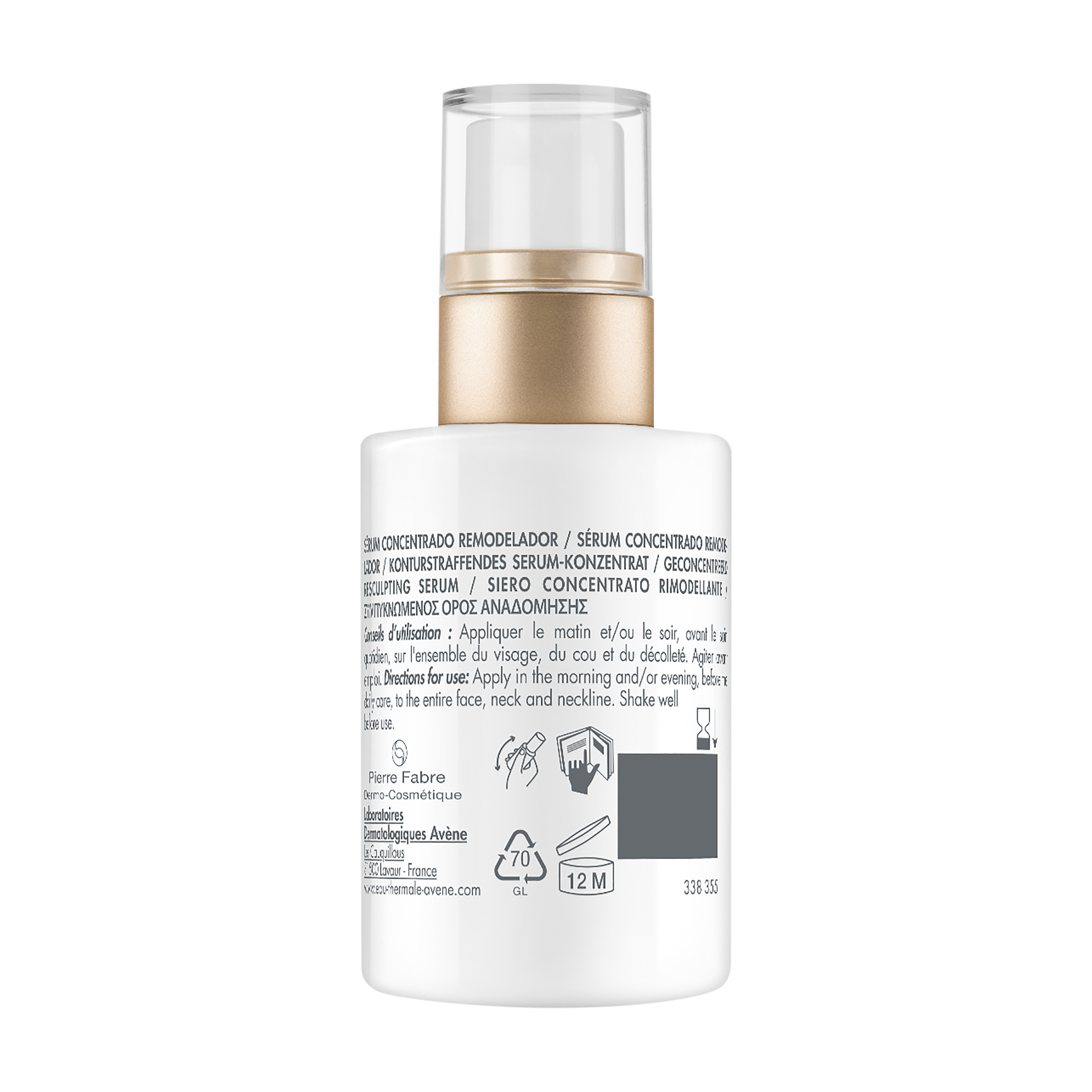 Eau Thermale Avène DERMABSOLU Siero Concentrato Rimodellante - ANTI-ETA' 30 ml