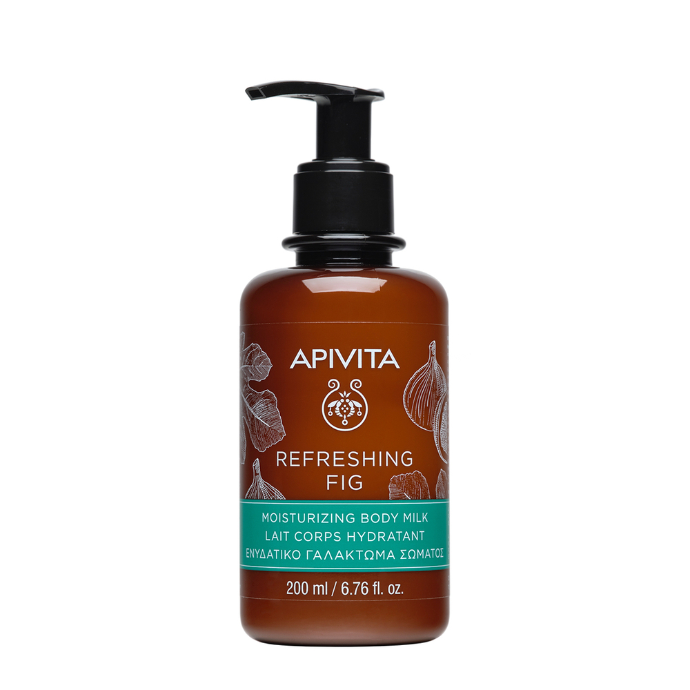 Apivita ReFreshing Fig - Latte Idratante Corpo Con Fico E Propoli Per Pelle Normale 200 ml
