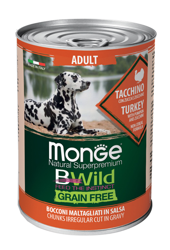 MONGE GRAIN FREE AD TACCH/ZUC