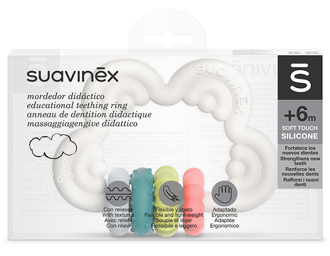 SUAVINEX MASSGENG SIL+6 NUVOLA