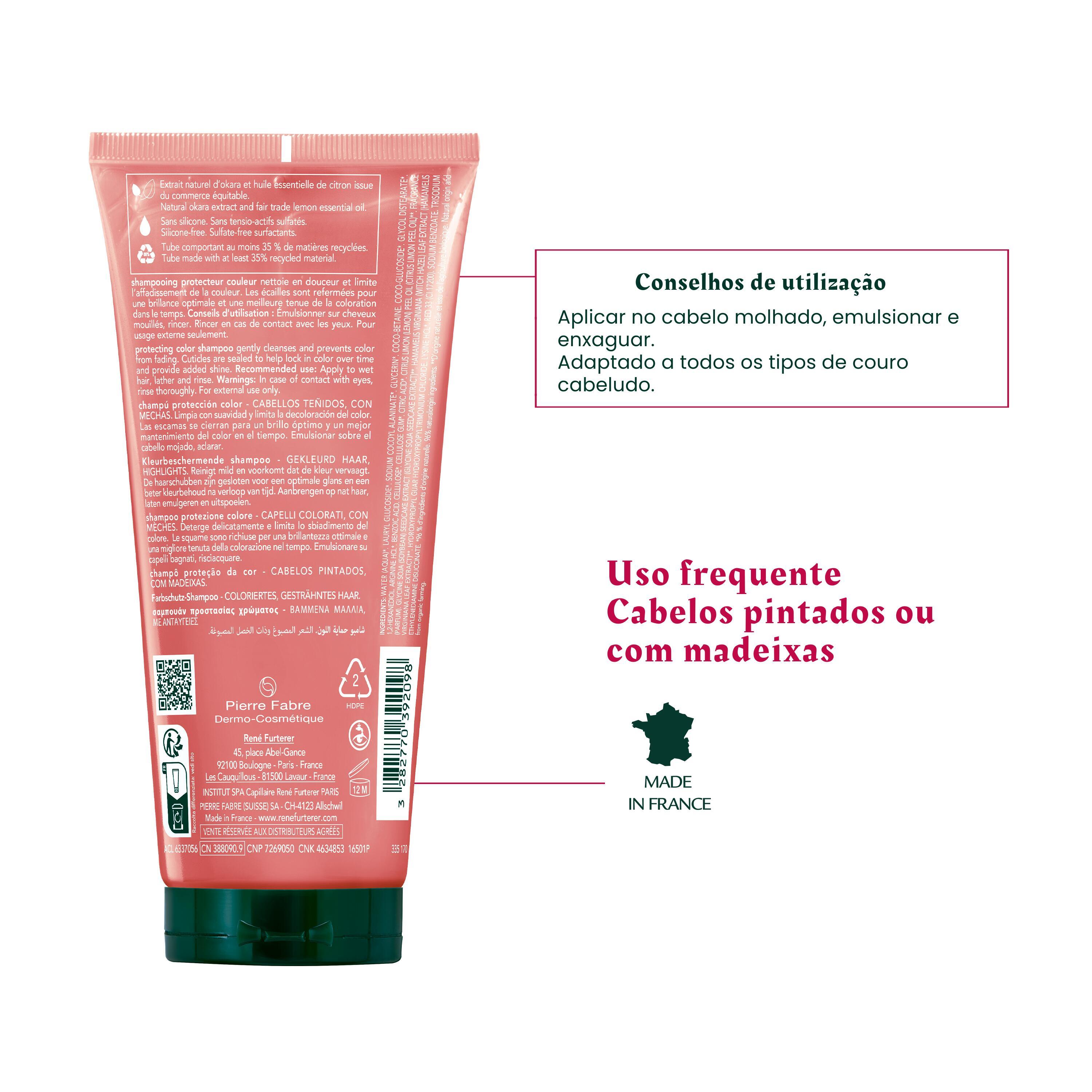 René Furterer Color Glow - Shampoo Protettivo Per Capelli Colorati 200 ml