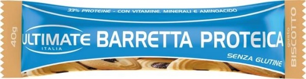 ULTIMATE BARR PROT BISCOTTO40G 