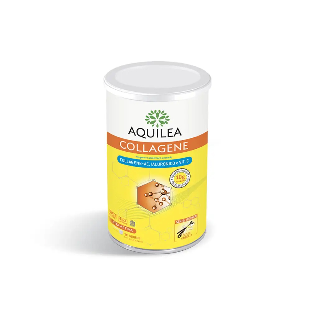 Aquilea Integratore di Collagene Barattolo 315g - Gusto Vaniglia