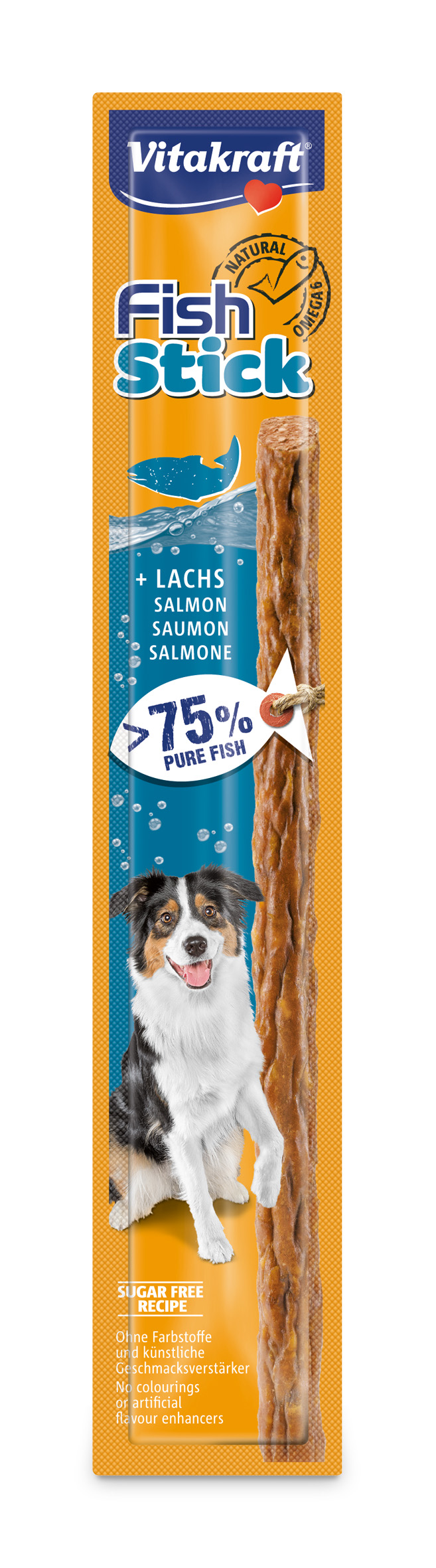 VITAKRAFT CANE SNACK FISH STICK SALMONE 12GR