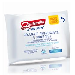 Zanzarella Z-protection Salviettine Antizanzare 15 Pezzi