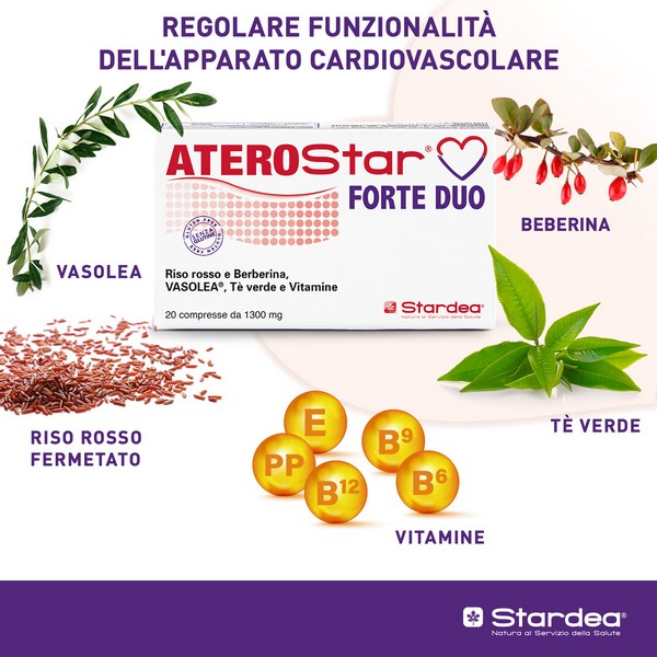ATEROSTAR FORTE DUO 20CPR ATEROSTAR FORTE DUO 20CPR