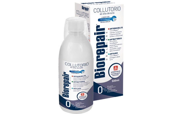 Biorepair Collutorio 3 in 1 - Antibatterico, antisensibilità ed anticarie - 500 ml Biorepair Collutorio 3 in 1 - Antibatterico, antisensibilità ed anticarie - 500 ml