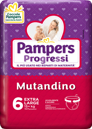 PAMPERS PROG MUT XL 15PZ    5036