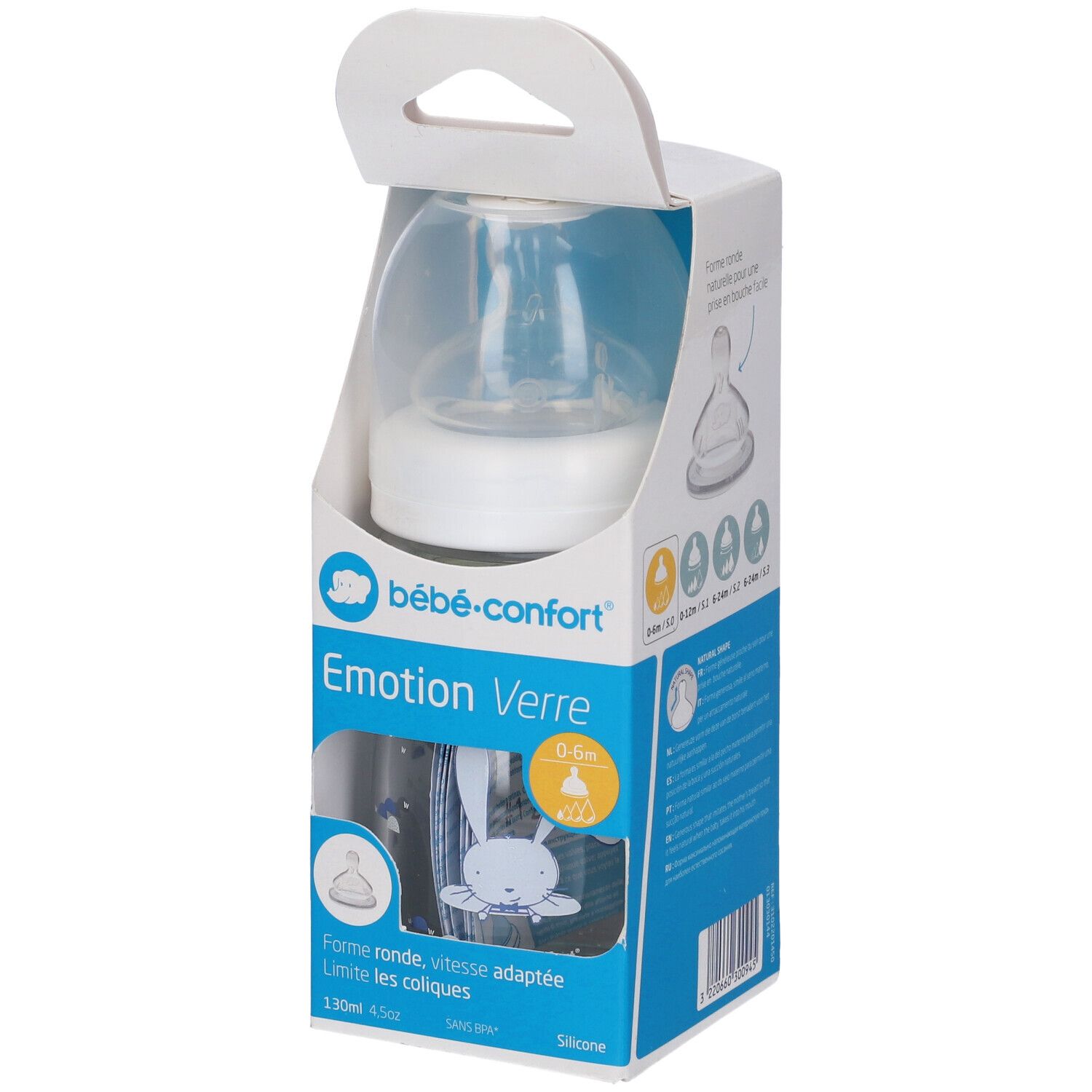 BEBE C BIB VT 130ML TETT SI T0