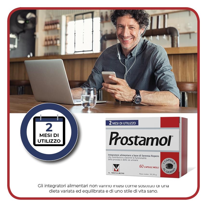 Prostamol - Integratore per la Prostata - 60 Capsule Molli Prostamol - Integratore per la Prostata - 60 Capsule Molli