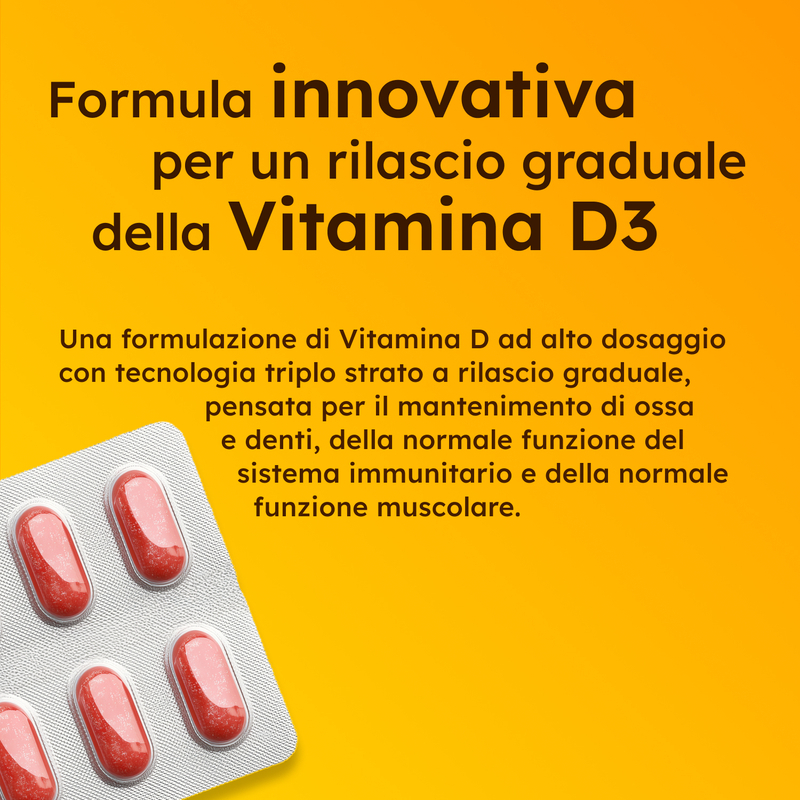 Supradyn Expert Vitamina D3 1000 ui e K2 2000 ui, formula a 3 strati per assorbimento ottimizzato