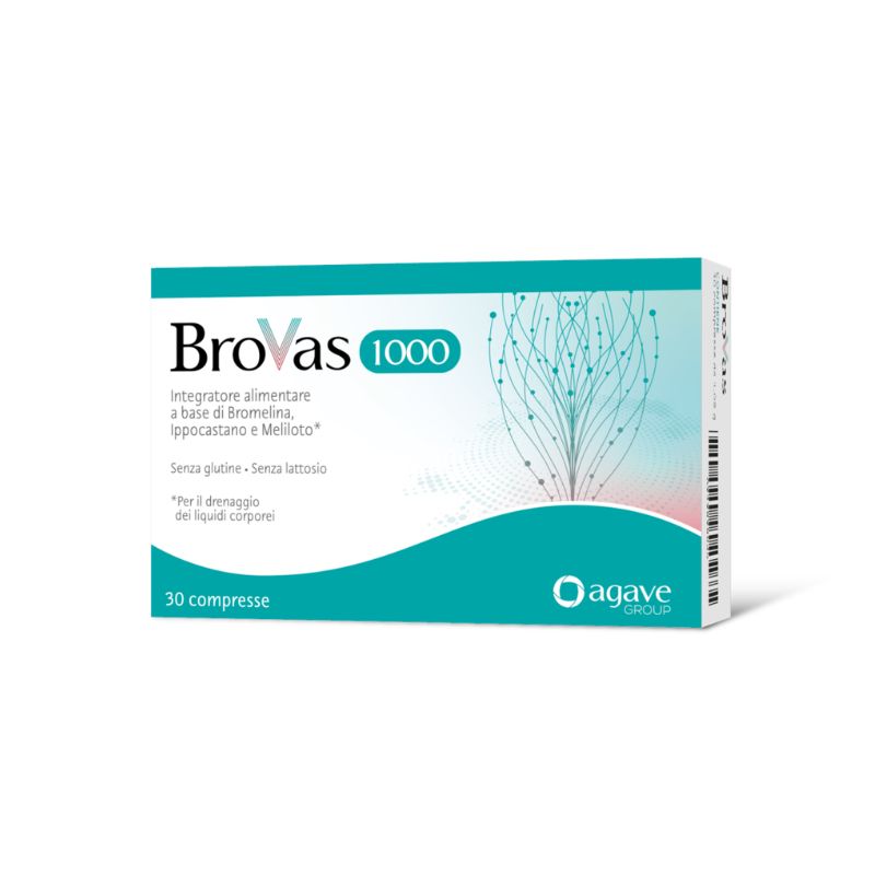 Agave - Brovas 1000 - Integratore Drenante 30 Compresse