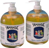 L'Amande Marseille Sapone Liquido Vegetale Olii Essenziali 500 ml L'Amande Marseille Sapone Liquido Vegetale Olii Essenziali 500 ml