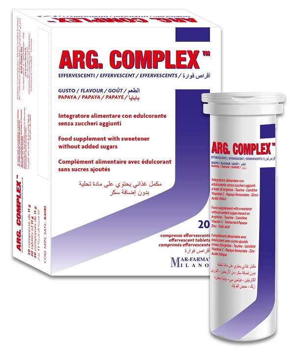 ARG COMPLEX 20CPR EFFERV