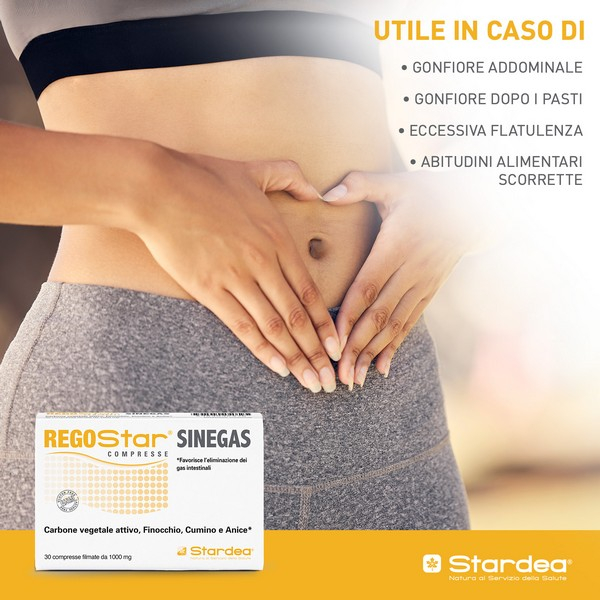 REGOSTAR Sinegas 30 Cpr 1000mg REGOSTAR Sinegas 30 Cpr 1000mg