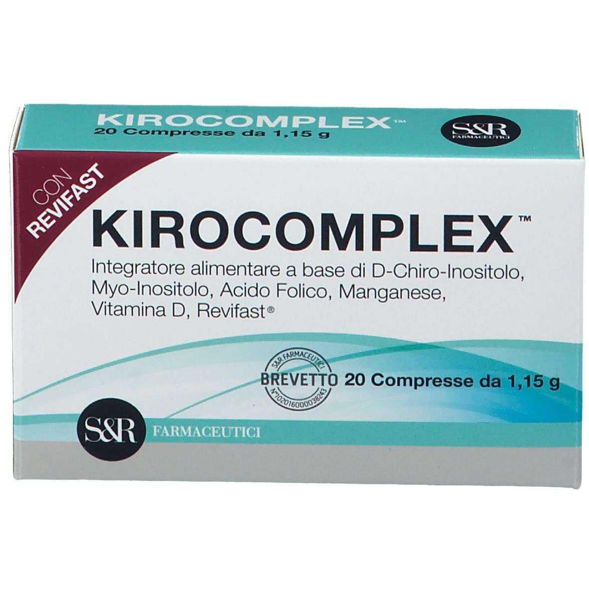 S&R Kirocomplex Integratore Ovaio Policistico 20 Compresse