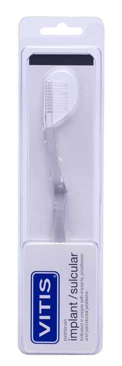 Vitis Implant Sulcular Spazzolino 1 Pezzo