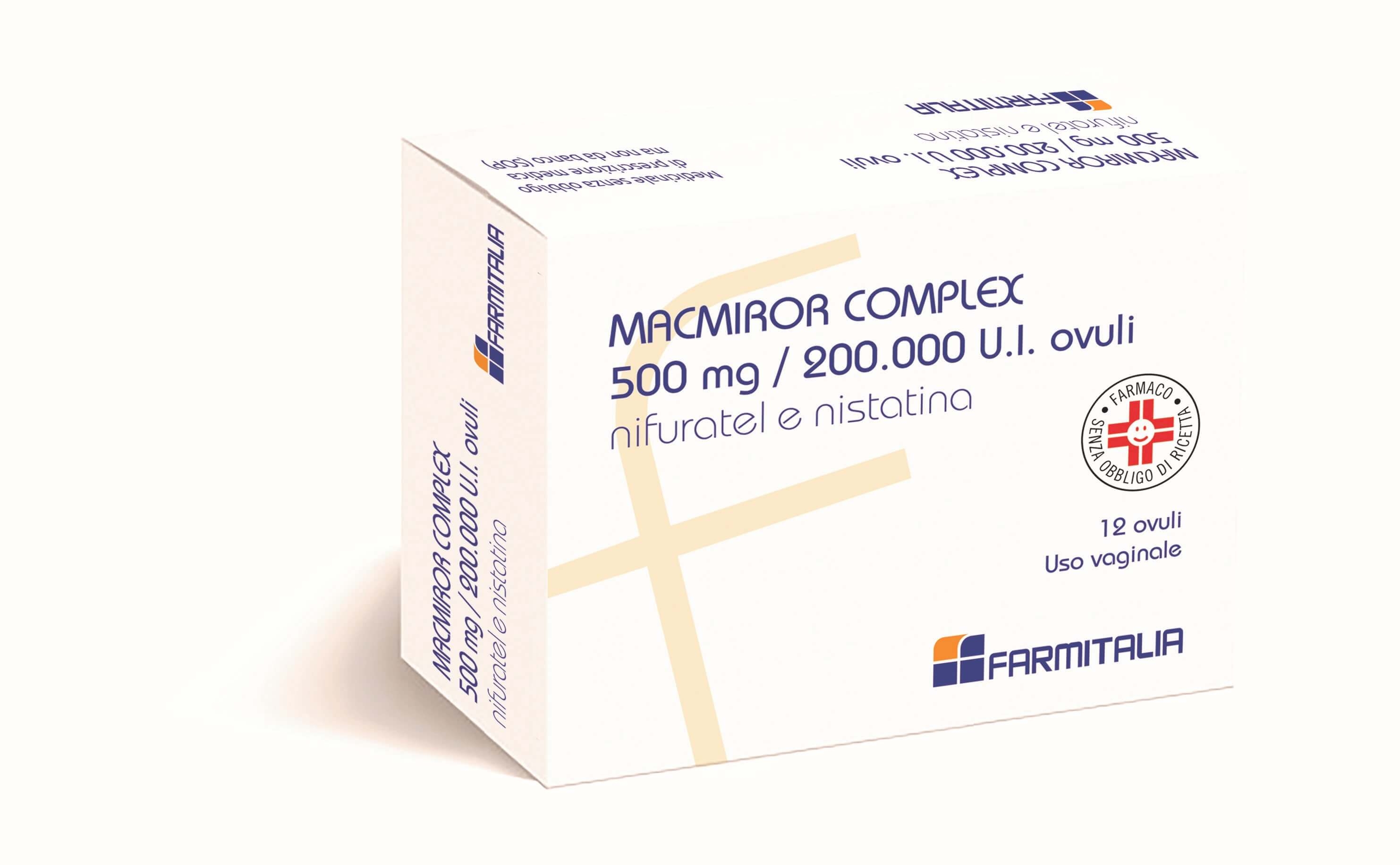 Macmiror Complex 500 mg + 200.000 U.I. ovuli Macmiror Complex 500 mg + 200.000 U.I. ovuli
