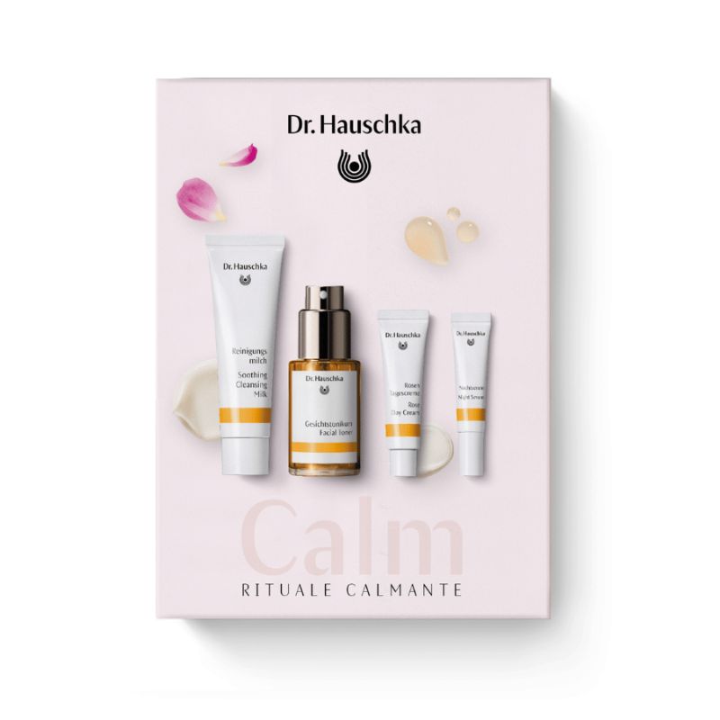 Dr Hauschka Discovery Kit Rituale Calmante Set Viso Pelle Sensibile 4 Pezzi