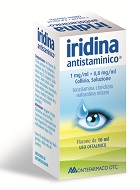 Iridina Antistaminico 10 mg + 8 mg Tonzilamina cloridrato Collirio 10 ml Iridina Antistaminico 10 mg + 8 mg Tonzilamina cloridrato Collirio 10 ml