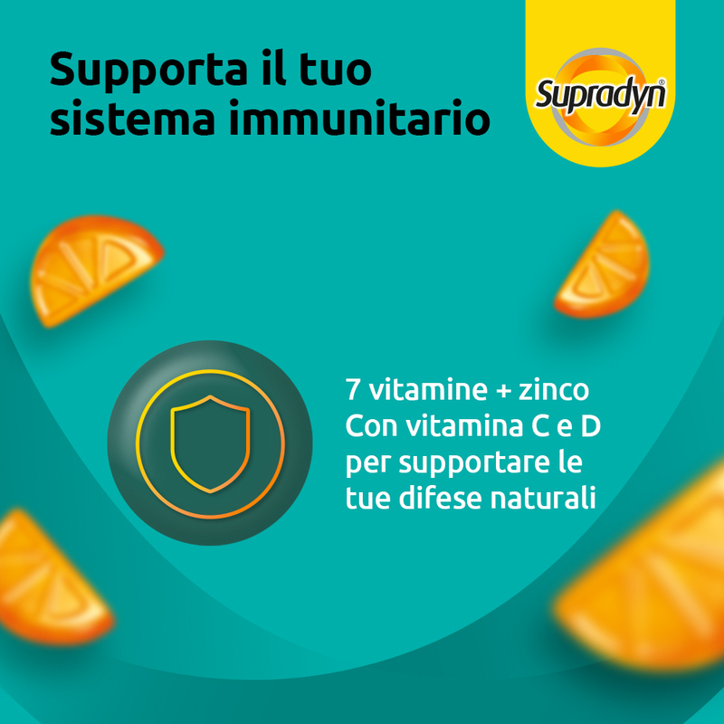 Supradyn Difese Gummy Integratore Multivitaminico con Vitamina C, D e Zinco per Difese Immunitarie degli adulti, Gusto Arancia, 60 Caramelle Gommose Supradyn Difese Gummy Integratore Multivitaminico con Vitamina C, D e Zinco per Difese Immunitarie degli adulti, Gusto Arancia, 60 Caramelle Gommose