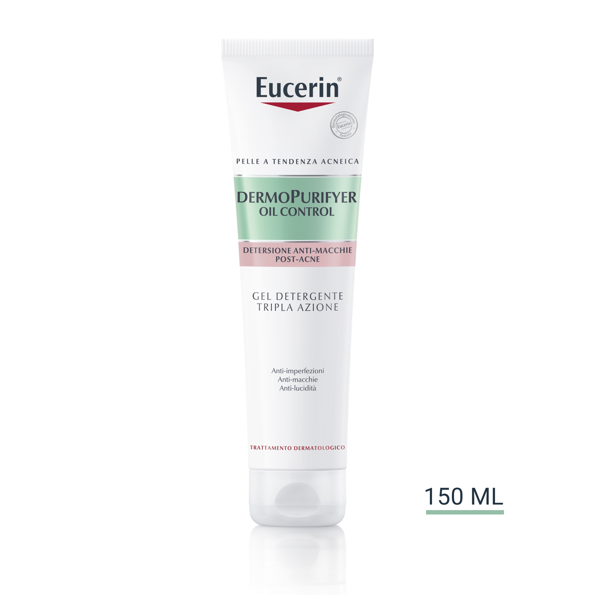 EUCERIN DERMOPURIFYER - Gel Detergente Tripla Azione per Viso e Corpo - 150ml EUCERIN DERMOPURIFYER - Gel Detergente Tripla Azione per Viso e Corpo - 150ml