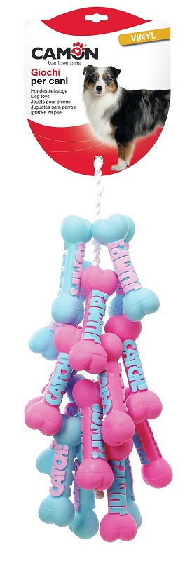 TRECCIA VINYL OSSO PUPPY 15CM