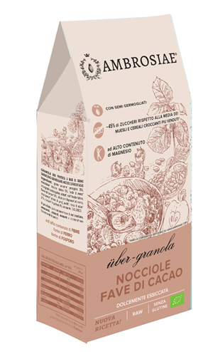 GRANOLA NOCCIOLA/FAVE CACAO 250G
