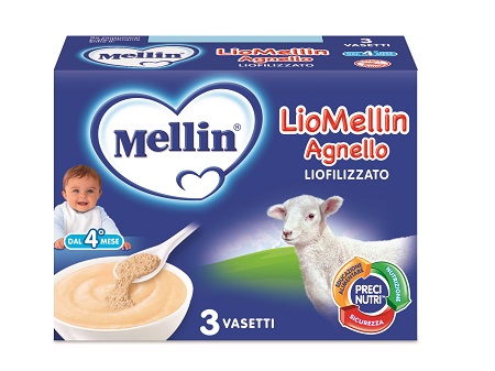 Mellin LioMellin Agnello Liofilizzato 3 x 10 g