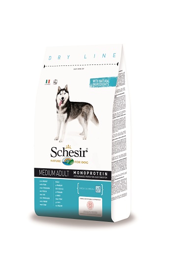 SCHESIR DOG MANT PESCE M 12KG